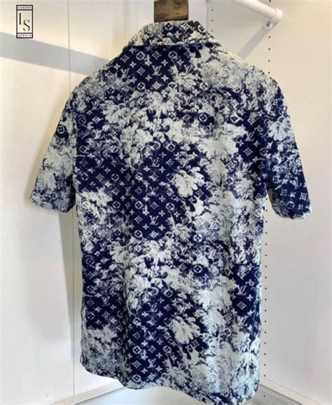 louis vuitton hawaiian tapestry shirt